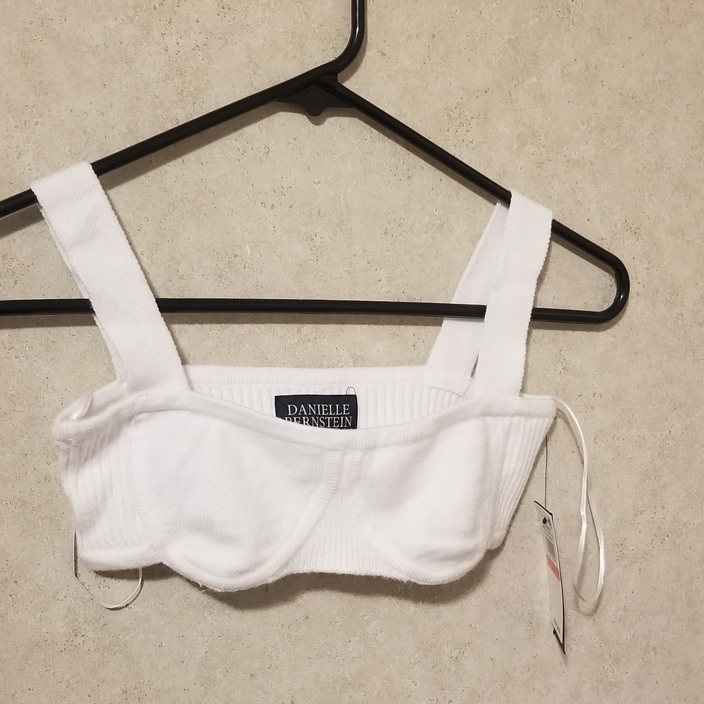 Danielle Bernstein sleeveless bralette